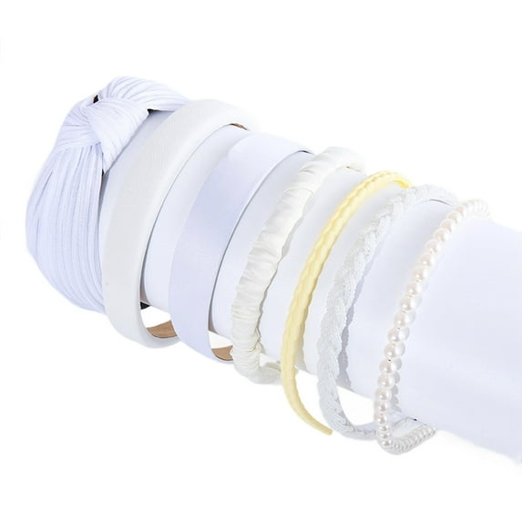 6pcs or 7pcs Set Fashionable Hairband High Top Design Hair Hoop Comfortable Wear For Various Occasion