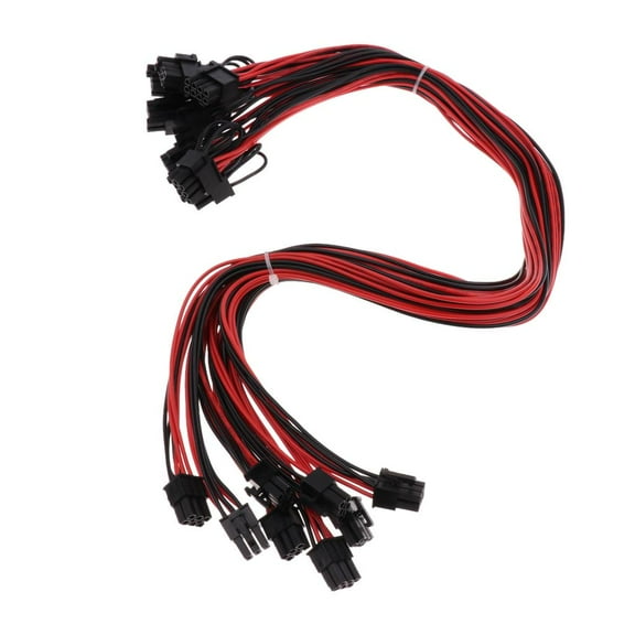 6pin To (6+2) Card Graphics Adapter Cable For PC