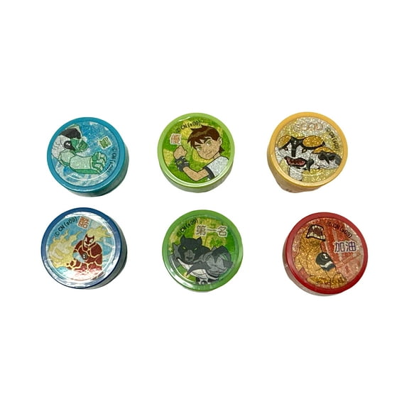 6pk Ben 10 Self ink stampers