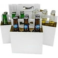 thumbnail image 1 of 6pk Cardboard Carrier (White, 150ct) | Holds 6pk 12oz Bottles | FAST SAME DAY SHIPPING, 1 of 1
