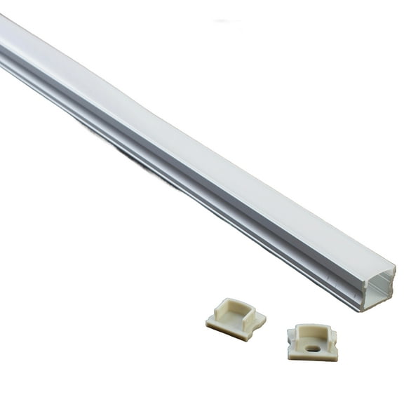 6pk Deep U shape aluminum channel with cover for LED light strip