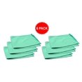 thumbnail image 1 of 6pk Real Clean 16x16 Microfiber Green Window Glass Towels For Home Auto No Lint, 1 of 2