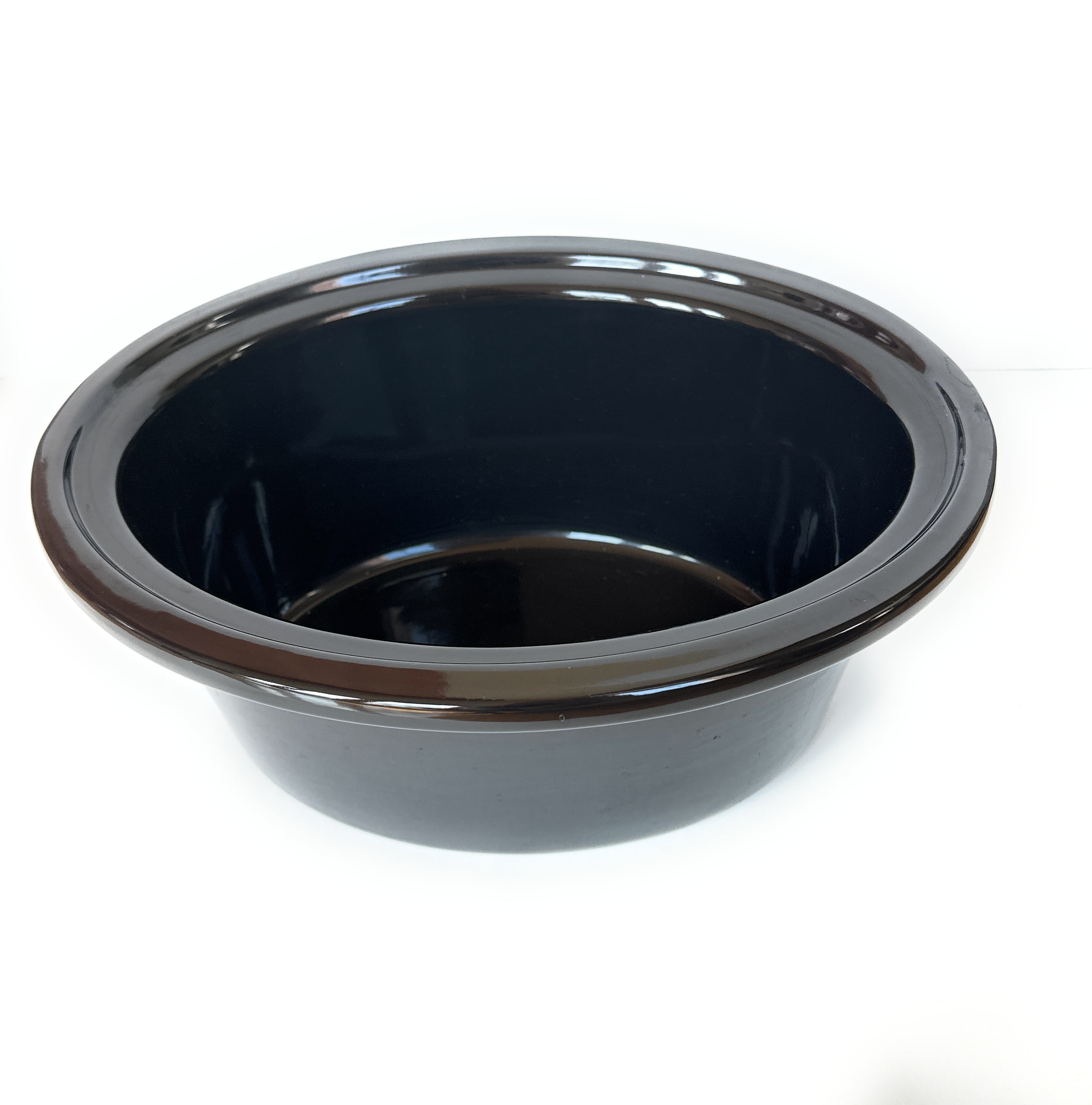 6qt Ceramic Pot Replacement for Crockpot Slow Cooker,ONLY Compatible with Models  SCCPVL600-S-BR, CPSCV060LL-BP, CPSCVC60LL-S