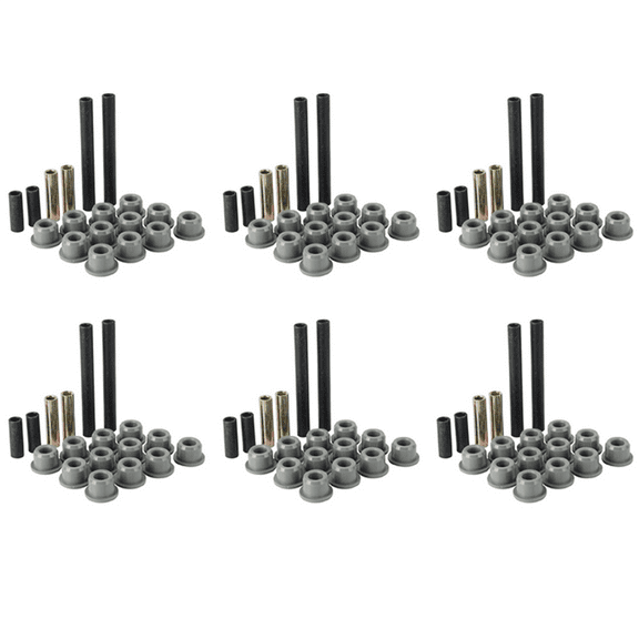 6set Front Lower Spring/Front Upper Control Arm Bushing Sleeve Repair Kit for Club Car Precedent Golf Cart 102289901