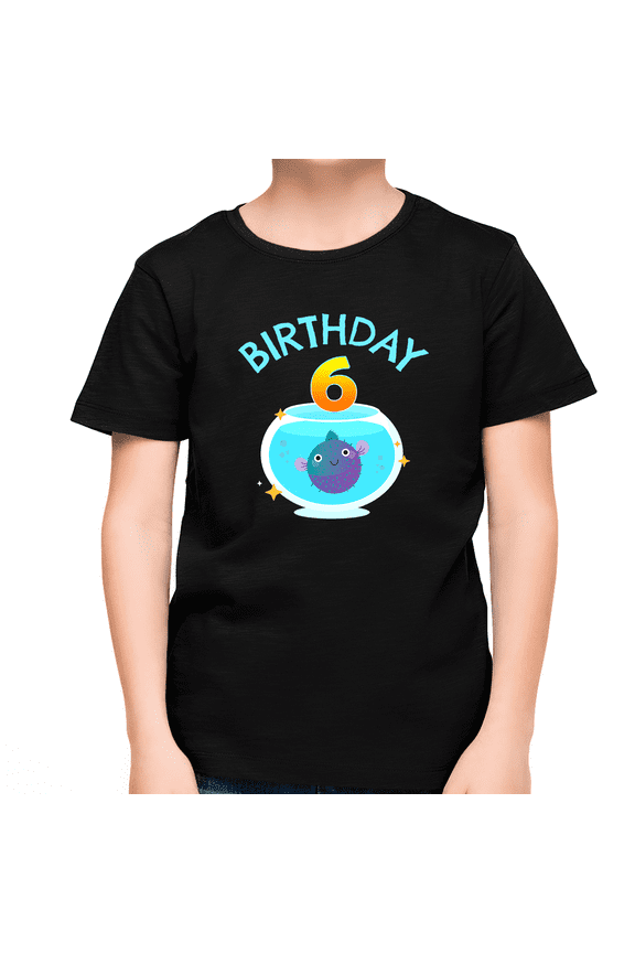 6th Birthday Boy 6 Year Old Boy 6th Birthday Shirt Boy 6th Birthday Outfit Cool Birthday Boy Shirt