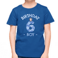 thumbnail image 1 of 6th Birthday Candle 6th Birthday Boy Shirt 6 Year Old Boy 6th Birthday Shirts for Boys Birthday Gift, 1 of 7