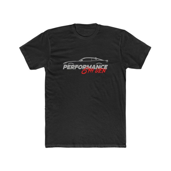 6th Gen 6 Speed Camaro Premium Fit Cotton T-Shirt