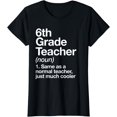 thumbnail image 1 of 6th Grade Teacher Definition Funny Back To School First Day T-Shirt, 1 of 3