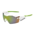 thumbnail image 1 of 6th Sense 11840 Sunglasses Shiny White/Lime, 1 of 4