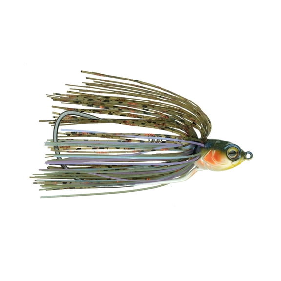 6th Sense Axle Swinging Swim Jig with Free–Swinging EWG Hook, Screw–Lock Design