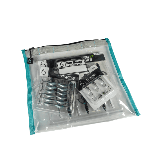 6th Sense – BaitZip Pro Clear Storage Bags, Soft Plastic & Tackle Organizer