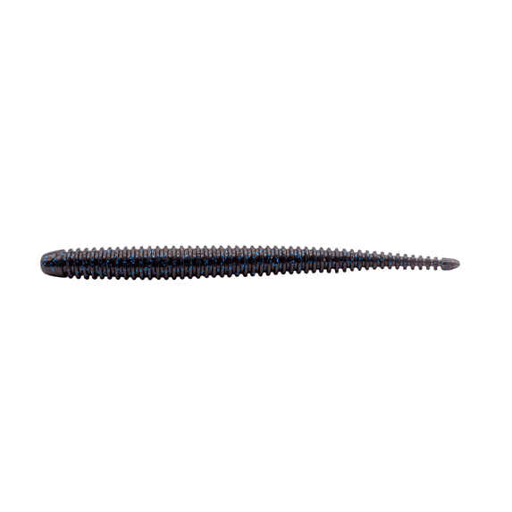 6th Sense – Bamboosa 5.3 Stick Bait, Soft Plastic Bass Fishing Lure, Ribbed Salt-Infused Worm (8-Pack)