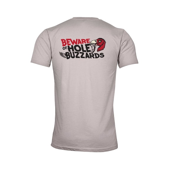 6th Sense Beware of Hole Buzzards Graphic T Shirt, Athletic Fit Crew Neck Tee, Soft Cotton Poly Blend