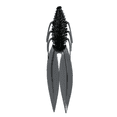 thumbnail image 1 of 6th Sense Bodega 3.5 in Soft Plastic Creature Bait Twin Ridge Tail Action Bass Fishing Lure, Made in USA, 1 of 7