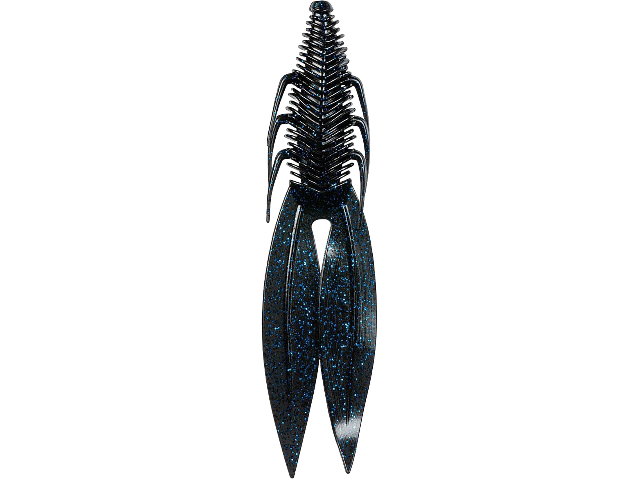 6th Sense Bodega 3.5 in Soft Plastic Creature Bait Twin Ridge Tail Action Bass Fishing Lure, Made in
