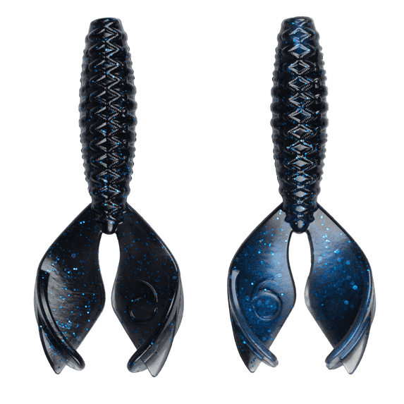 6th Sense – Bongo 3.7 Craw Trailer Bass Fishing Lure, Soft Plastic Jig Trailer (6 Pack)