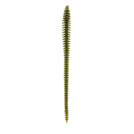 6th Sense Boosa 6.5 Shakey Worm Soft Plastic, Ribbed Body Finesse Worm