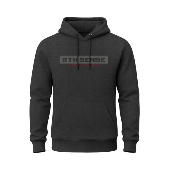 6th Sense – Heavyweight Pullover Hoodie 10 oz Cotton Blend Fleece Sweatshirt for Cold Weather Wear