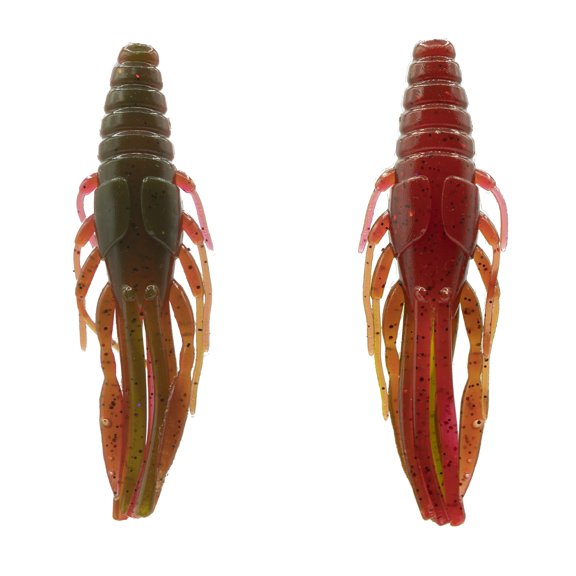 6th Sense Crube Creature Bait, 3", Fire Craw