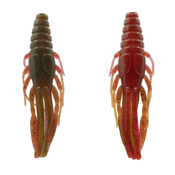 6th Sense Crube 3.0 Soft Plastic Tube Craw Bass Fishing Lure Flipping Bait 8 Pack Made in USA