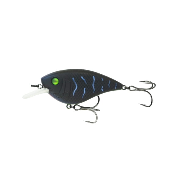 6th Sense – Crush Flat 75X Squarebill Bass Fishing Lure Flat-Sided Crankbait for Shallow Cover