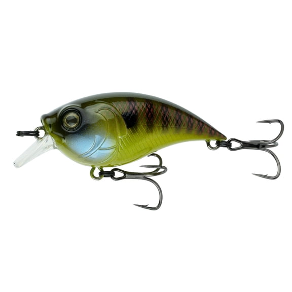 6th Sense – Curve Finesse Squarebill Crankbait Bass Fishing Lure, Shallow Hunting Action