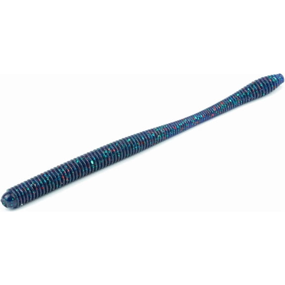 Divine Shakey Worm - Junebug Red