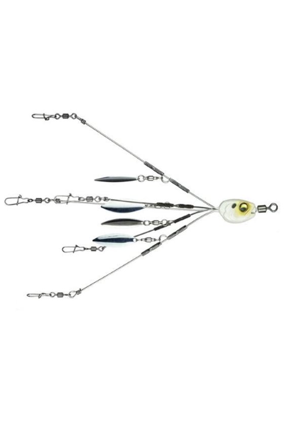 6th Sense Divine Umbrella Rig - Spanish Pearl Bass Fishing Rig