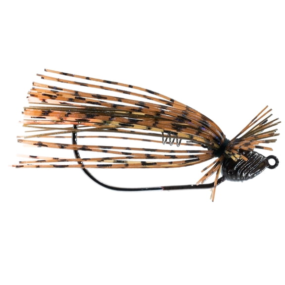 6th Sense Axle Hybrid Finesse Jig, Compact Power Fishing Jig with R-Bend Hook Design