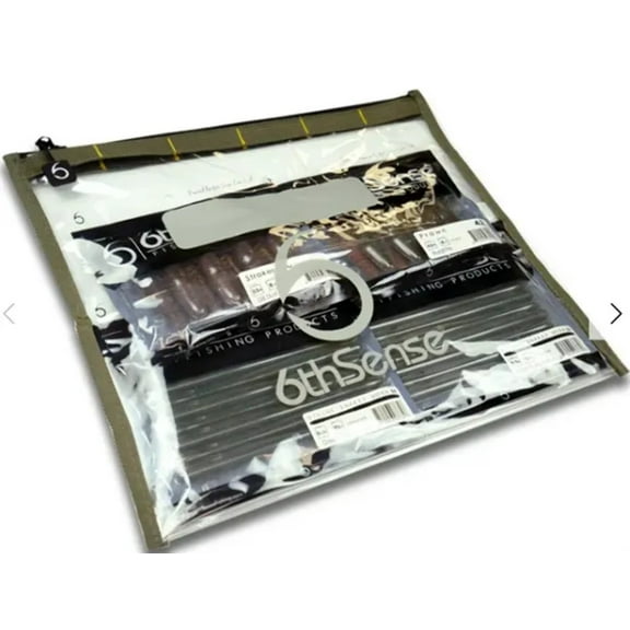 6th Sense – BaitZip Pro Clear Storage Bags, Soft Plastic & Tackle Organizer