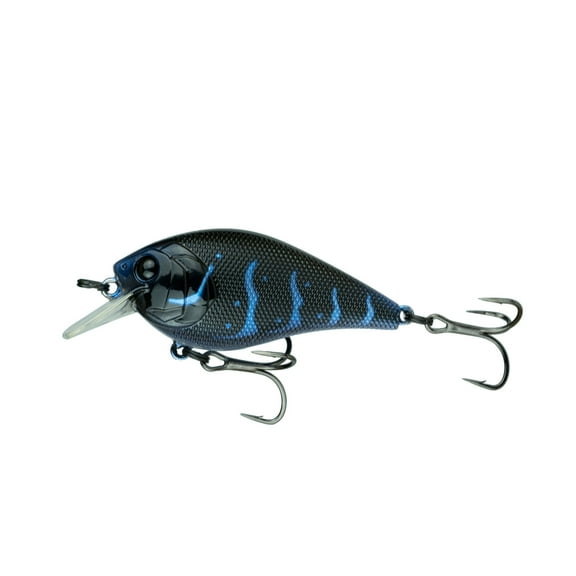 6th Sense Fishing Crush 50X Squarebill Crankbait - Black N Blue Craw