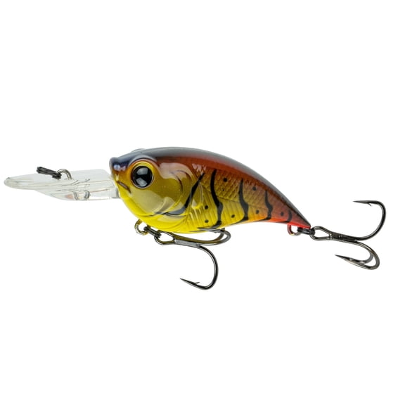 6th Sense – Curve 55 Mid-Diving Crankbait Bass Fishing Lure, Hunting Action Design