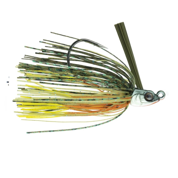 6th Sense Divine Swim Jig Bass Fishing Lure with ScrewLock Keeper and Keel-Weighted Head Design