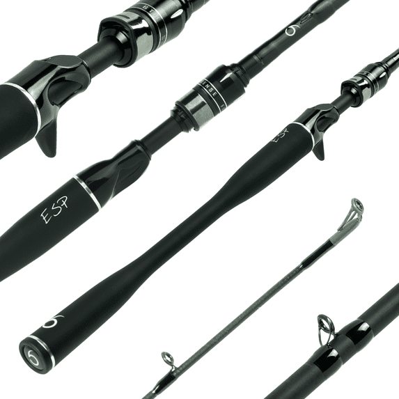 6th Sense – ESP Series Fishing Rod Casting & Spinning Rod with 30 Ton Japanese Graphite and Fuji Concept-O Guides