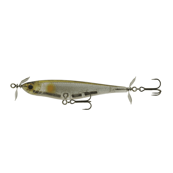 6th Sense Party Prop Finesse Hardbait Bass Fishing Lure, Dual Prop Slow–Sinking Design