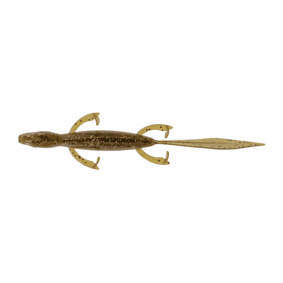 6th Sense Ridge Lizard 5.7 in Soft Plastic Lizard Bass Fishing Lure Ridge Tail Design Made in USA