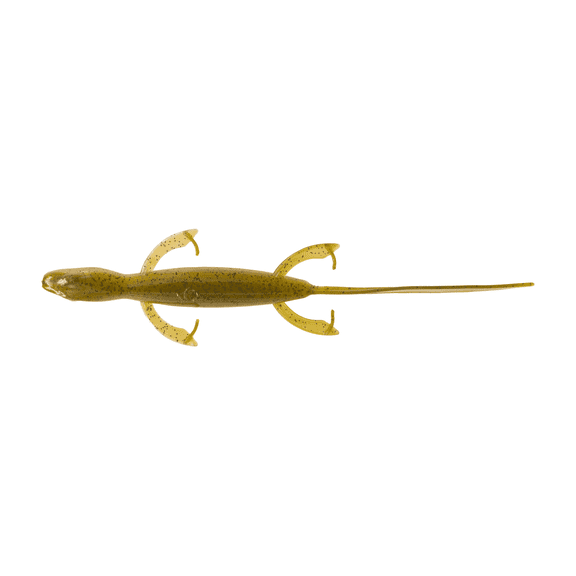 6th Sense Ridge Lizard 5.7 in Soft Plastic Lizard Bass Fishing Lure Ridge Tail Design Made in USA