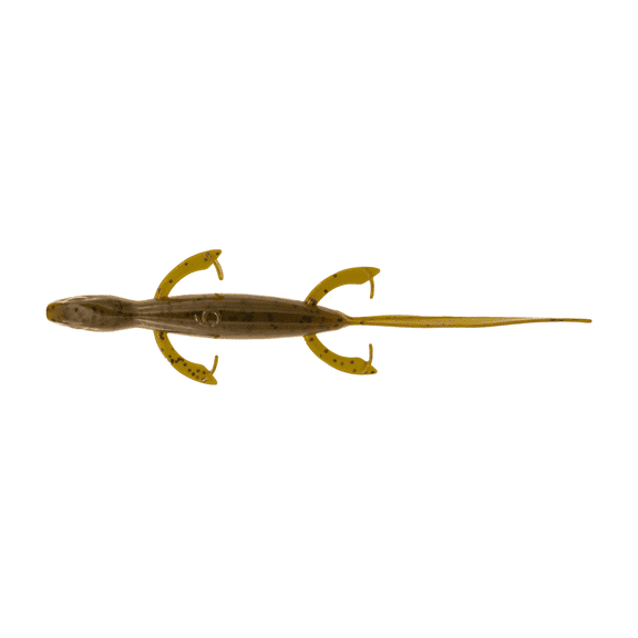 6th Sense Ridge Lizard 5.7 in Soft Plastic Lizard Bass Fishing Lure Ridge Tail Design Made in USA