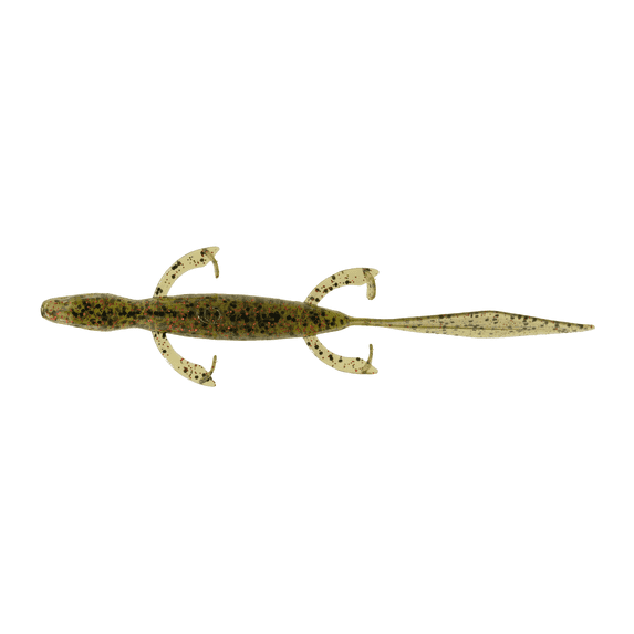 6th Sense Ridge Lizard 5.7 in Soft Plastic Lizard Bass Fishing Lure Ridge Tail Design Made in USA