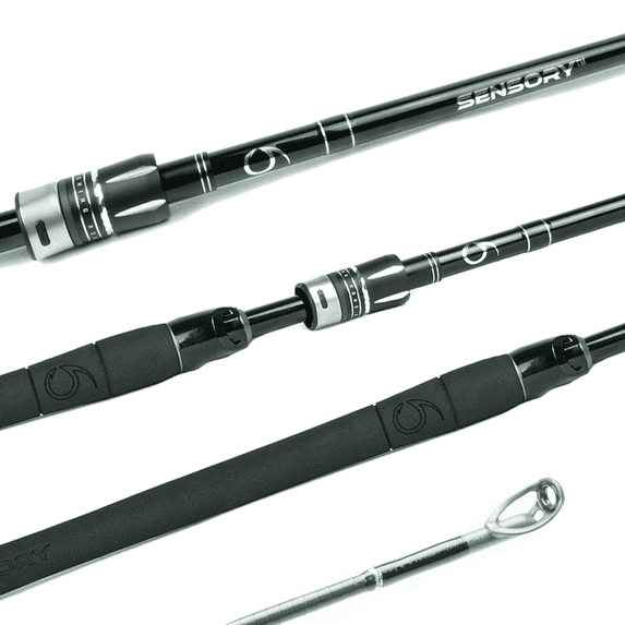 6th Sense – Sensory Series Fishing Rod Casting & Spinning Rod with NanoSense Graphene Matrix and Fuji Alconite Guides