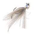 thumbnail image 1 of 6th Sense Flock Hair Jig Hand-Tied Bass Fishing Hair Jig with 3D Head Robust Hook and Josh Jones Design, 1 of 6