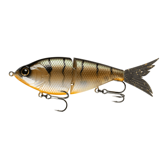 6th Sense Flow Glider 130 Glide Bait Bass Fishing Swimbait with Natural Baitfish Swimming Action and Multi-Joint Design