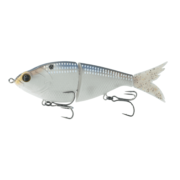 6th Sense Flow Glider 130 Glide Bait Bass Fishing Swimbait with Natural Baitfish Swimming Action and Multi-Joint Design