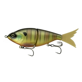 6th Sense Flow Glider 130 Glide Bait Bass Fishing Swimbait with Natural Baitfish Swimming Action and Multi-Joint Design