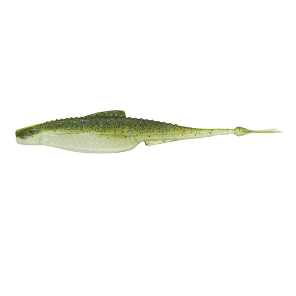 6th Sense Flush 5.2 in Soft Jerkbait Bass Fishing Lure Weedless Fins 5/0 Hook Fit Made in USA