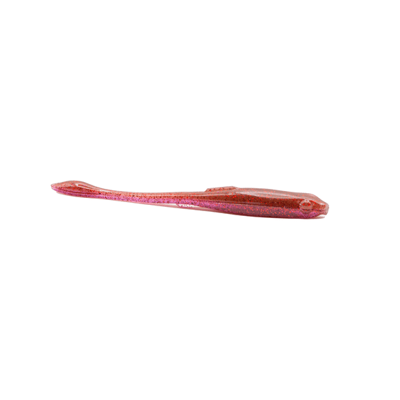 6th Sense – Glitch – Soft Plastic Bass Lure, Flat Belly Design, Realistic Bait Fish Movement, Enhanced by Proprietary 6th Scent – 3.8 inch (10/pk) - Made in The USA