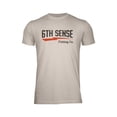 thumbnail image 1 of 6th Sense High Voltage Graphic T Shirt, Athletic Fit Crew Neck Tee, Soft Cotton Poly Blend, 1 of 2