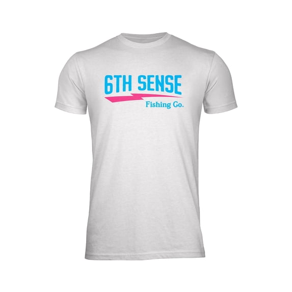 6th Sense High Voltage Graphic T Shirt, Athletic Fit Crew Neck Tee, Soft Cotton Poly Blend