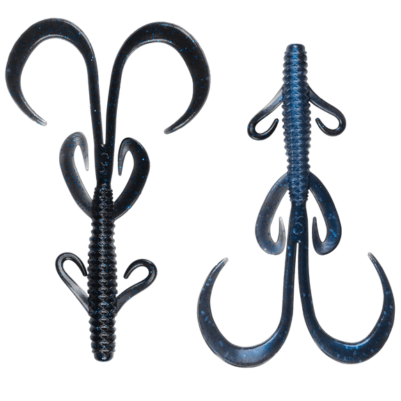 6th Sense – Hogwalla 5.8 Hybrid Soft Plastic Bass Fishing Lure, Creature/Lizard Style, 5.8 Inch, 10 Pack