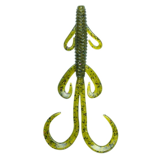 6th Sense – Hogwalla 5.8 Hybrid Soft Plastic Bass Fishing Lure, Creature/Lizard Style, 5.8 Inch, 10 Pack